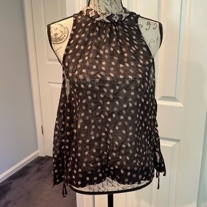 Free People tie side tank. Size Medium, EUC